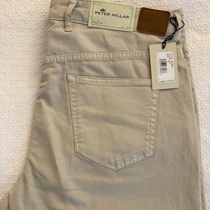 Peter Millar NWT tan twill pants 36” waist